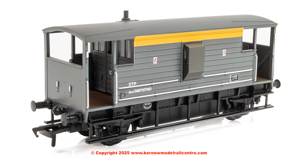 38-979 Bachmann LMS 20T Brake Van BR Engineers Grey & Yellow