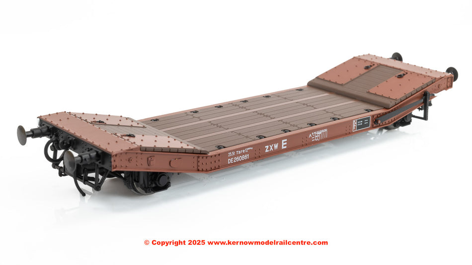 C3005A Clark Railworks Lowmac number DE260861 - BR Bauxite