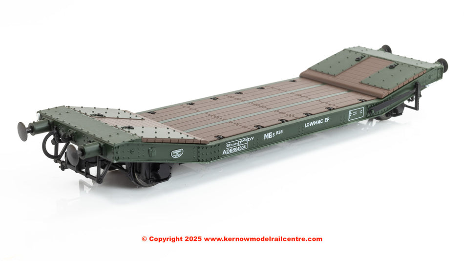 C3006A Clark Railworks Lowmac number ADB904504 - Olive Green