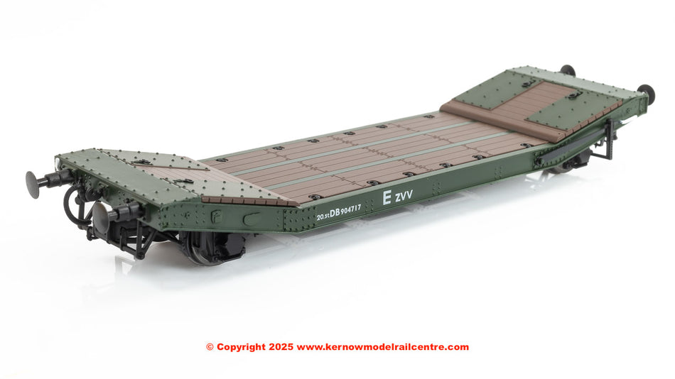 C3007A Clark Railworks Lowmac number DB904717 - Olive Green
