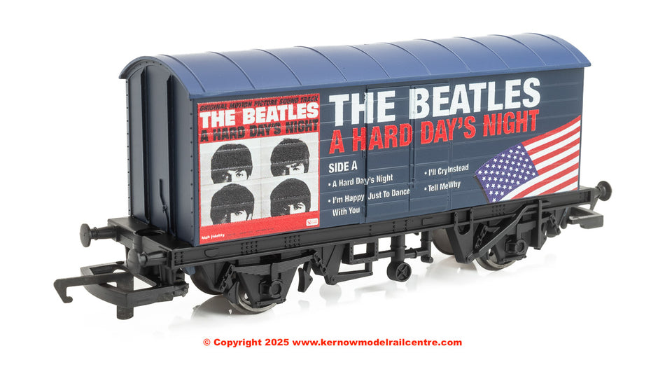 R60302 Hornby The Beatles Hard Days Night US and UK Album Covers