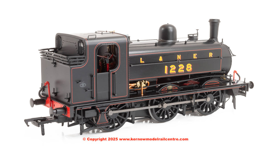 958503 Rapido LNER J52/2 No.1228 L&NER Black with Red Lining