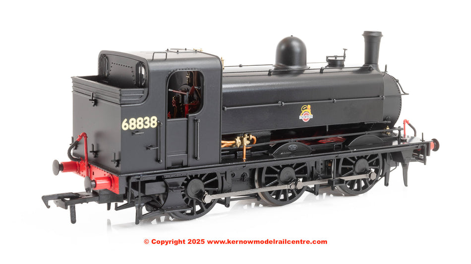 958508 Rapido LNER J52/2 No.68838 BR Unlined Black Early Crest