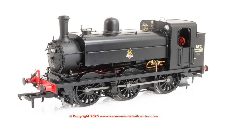 958010 Rapido LNER J52/2 No.2 BR Unlined Black early emblem