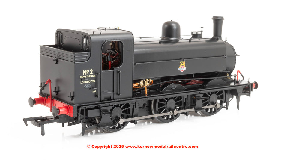958010 Rapido LNER J52/2 No.2 BR Unlined Black early emblem