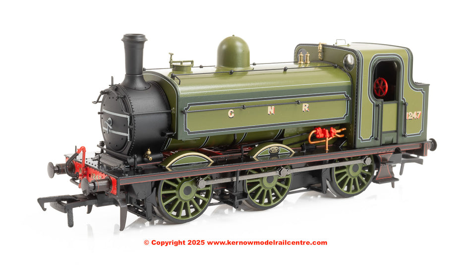 958512 Rapido GNR J13 No.1247 GNR Green 1960s Railtour