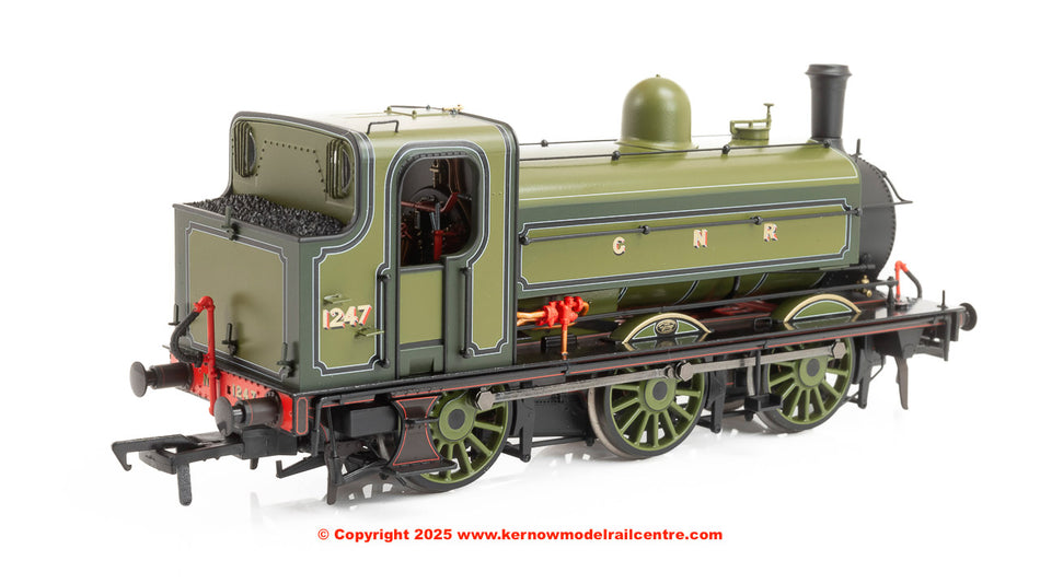 958012 Rapido GNR J13 No.1247 GNR Green 1960s Railtour