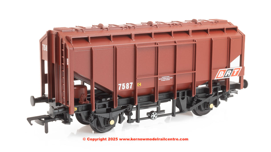 33-131A Bachmann 35 Ton PAV Bulk Grain Wagon BRT Brown