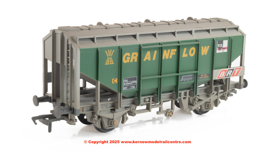 33-132B Bachmann 35 Ton PAA Bulk Grain Wagon Grainflow Wthd