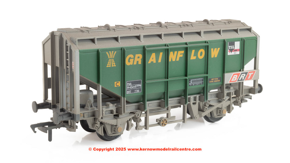 33-132B Bachmann 35 Ton PAA Bulk Grain Wagon Grainflow Wthd