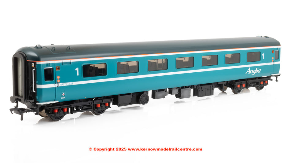 39-651 Bachmann BR Mk2F FO First Open Coach 3336 - Anglia