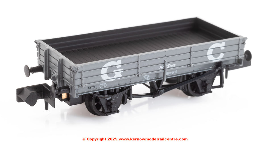 377-511 Graham Farish 3 Plank Wagon GCR Grey