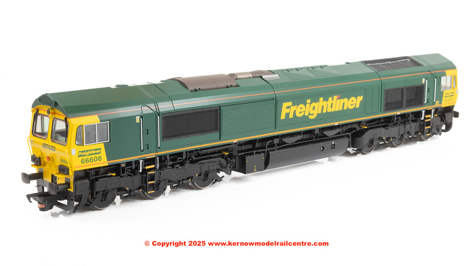 50-002SFX Bachmann Class 66/6 Diesel Loco 66 606 - Freightliner