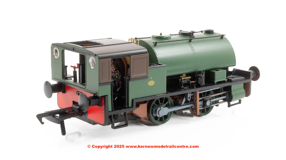 968503 Rapido Port of Par Bagnall - Unlined Dark Green
