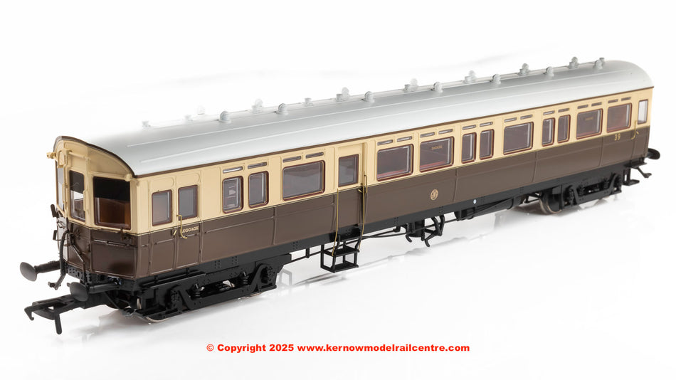 4P-004-004S Dapol GWR Autocoach 39 GWR Shirtbutton