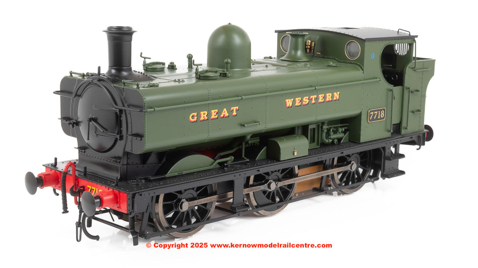 7S-007-013D Dapol Class 57xx Pannier Great Western Green 7718