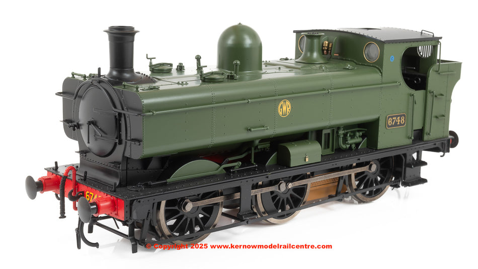 7S-007-014D Dapol Class 57xx Pannier GWR Shirtbutton Green 6748