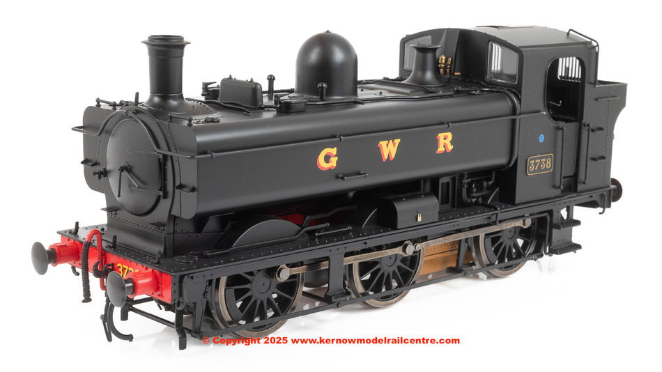 7S-007-019S Dapol Class 87xx Pannier GWR Black 3738