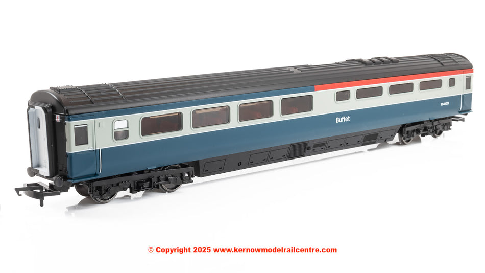 R40486 Hornby Railroad BR Mk3 TRUB Buffet Coach number W40001