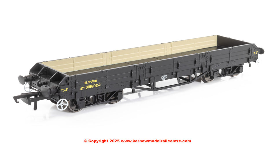 OR76PIL003A Oxford Rail Pilchard Wagon BR Black DB990052