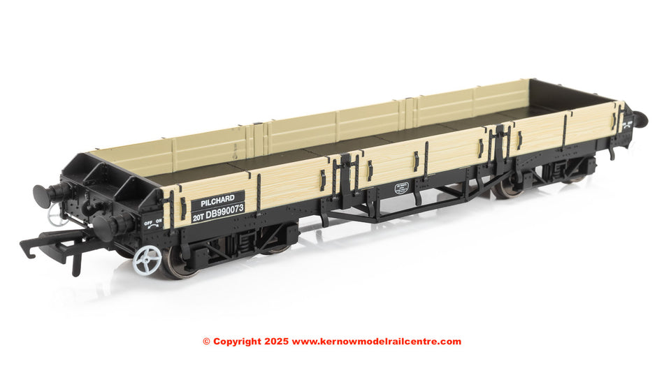 OR76PIL004B Oxford Rail Pilchard Wagon BR Unpainted Wood