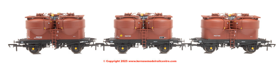 C3041 Clark Railworks Prestwins Bauxite Triple pack