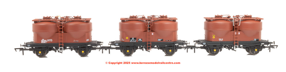 C3042C Clark Railworks Prestwins Bauxite Triple pack