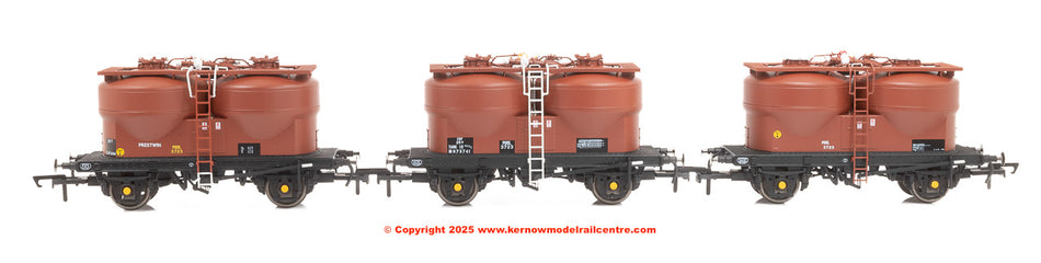 C3042 Clark Railworks Prestwins Bauxite Triple pack