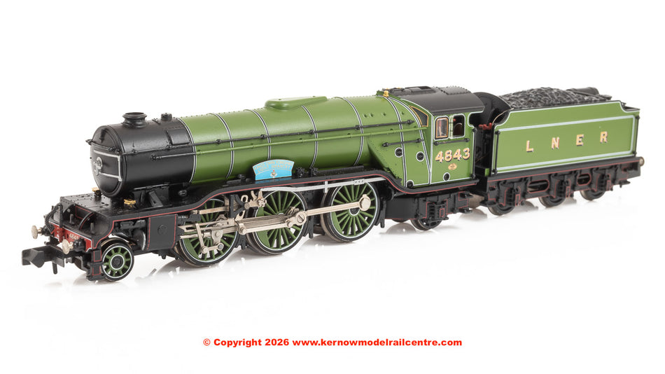 372-611SF Graham Farish LNER V2 4843 Kings Own Yorkshire Light