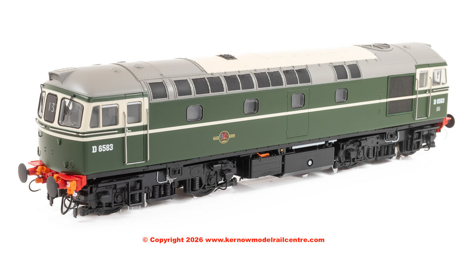 3420 Heljan Class 33/0 Diesel Loco number D6583 - BR Green