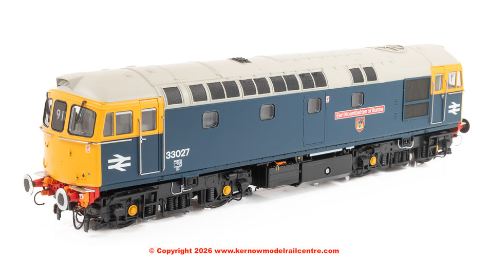 3422 Heljan Class 33 Diesel 33 027 Earl Mountbatten of Burma