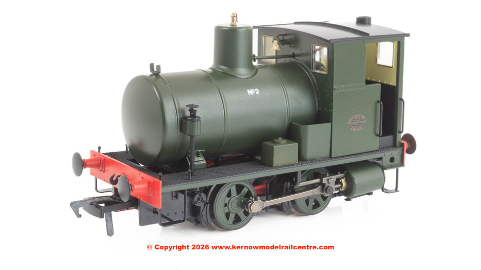 965001 Rapido Andrew Barclay Fireless 0-4-0 - Bowaters Kent