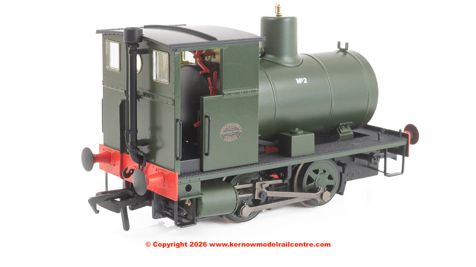 965001 Rapido Andrew Barclay Fireless 0-4-0 - Bowaters Kent