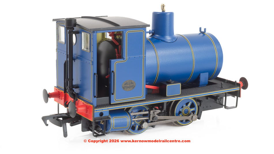 965502 Rapido Andrew Barclay Fireless 0-4-0 - Caledonian Blue