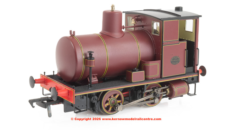 965510 Rapido Andrew Barclay Fireless 0-4-0 - Lined Maroon