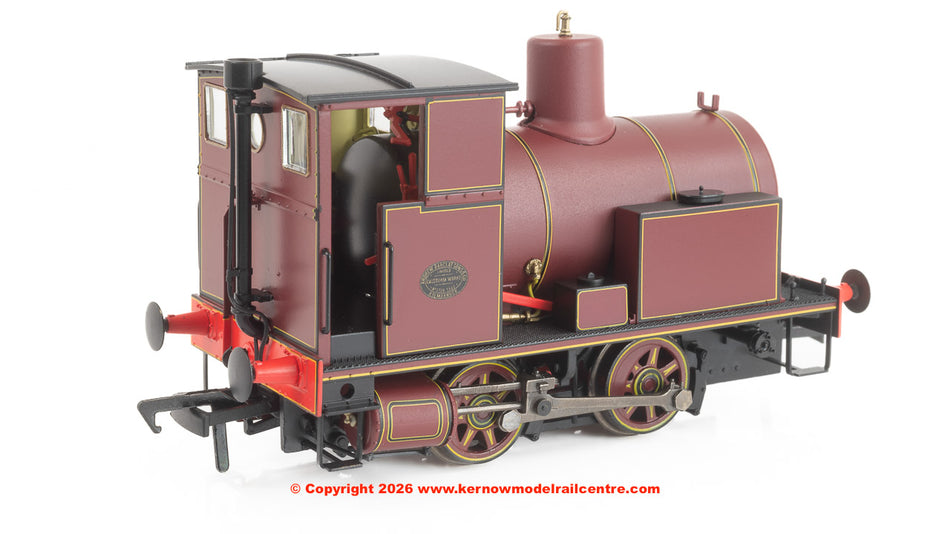 965510 Rapido Andrew Barclay Fireless 0-4-0 - Lined Maroon