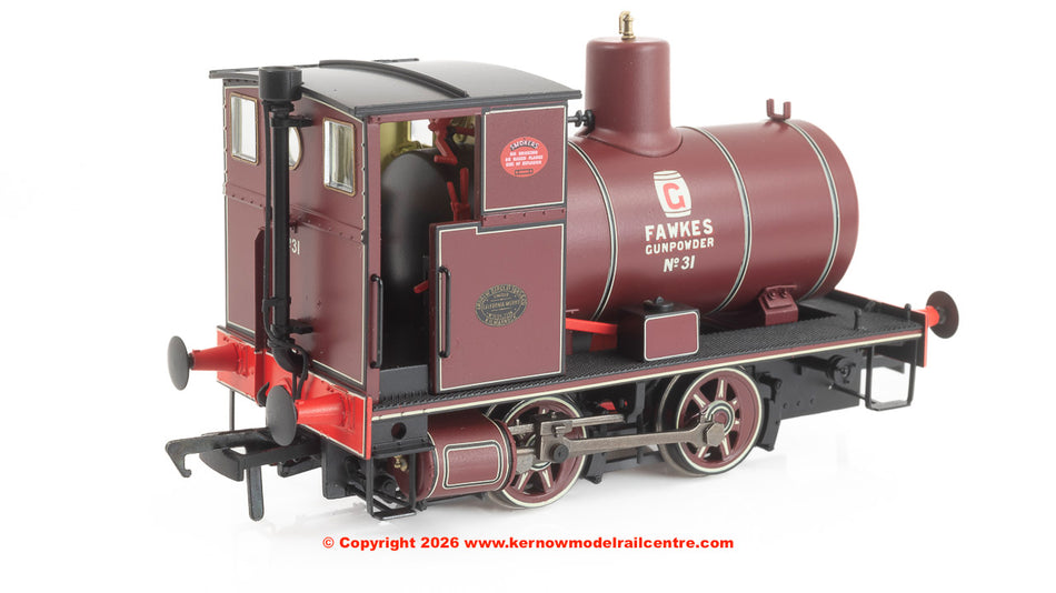 965511 Rapido Andrew Barclay Fireless 0-4-0 - G Fawkes