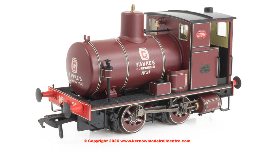 965511 Rapido Andrew Barclay Fireless 0-4-0 - G Fawkes