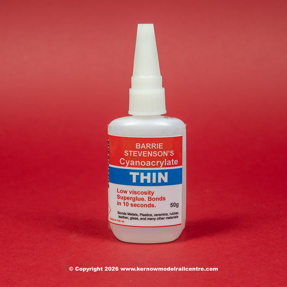 BSSG102 Barrie Stevenson Cyanoacylate Thin 50g