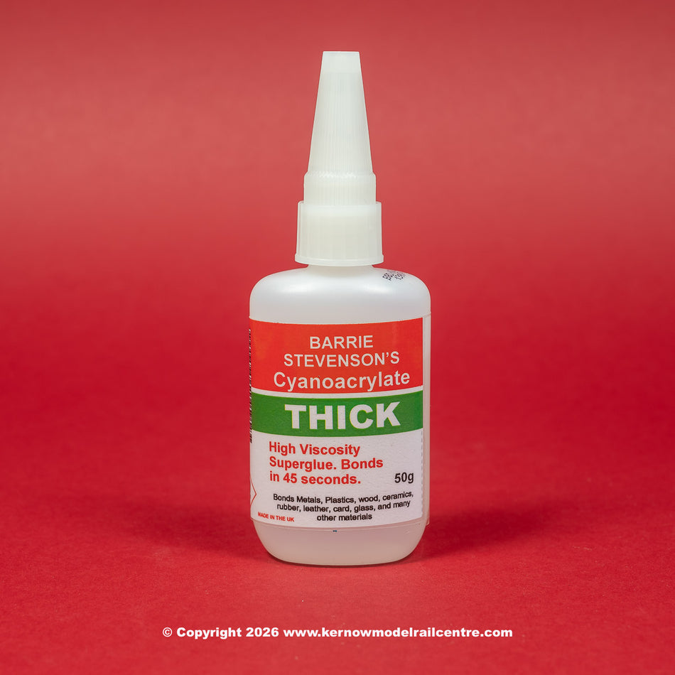 BSSG104 Barrie Stevenson Cyanoacylate Thick 50g