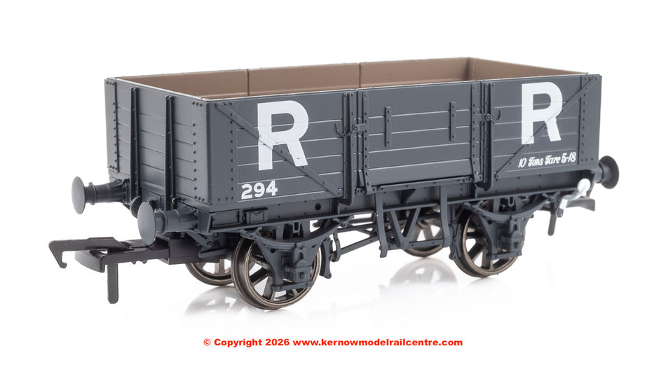 971016 Rapido Diagram O18 5 Plank Open Wagon Rhymney Railway