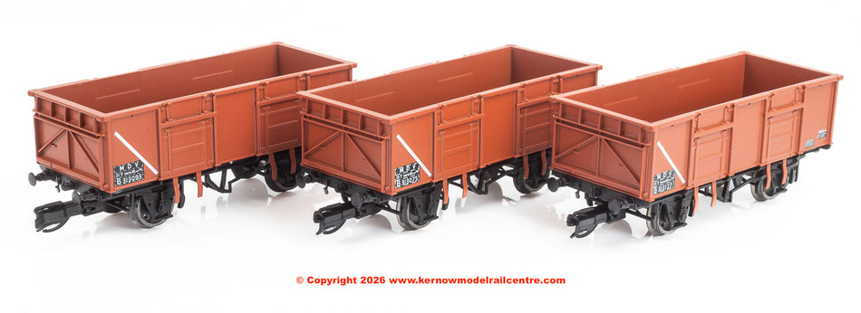 TT6039 Hornby BR 21T Mineral wagon Triple Pack