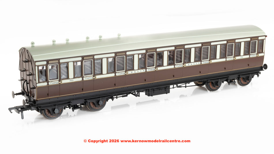978031 Rapido LBSCR Evolution Non-Corridor Third No.759