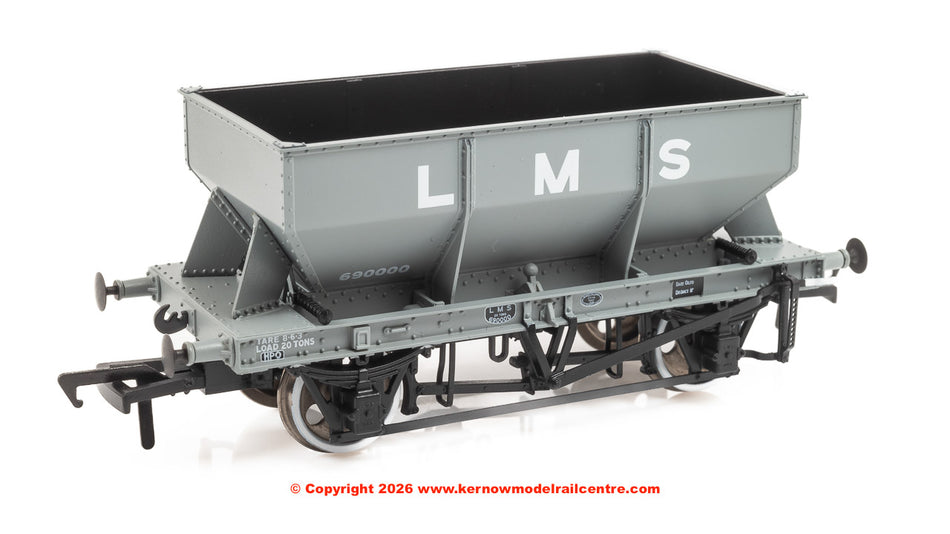 963003 Rapido LMS Iron Ore Hopper - LMS (pre-36) No.690000