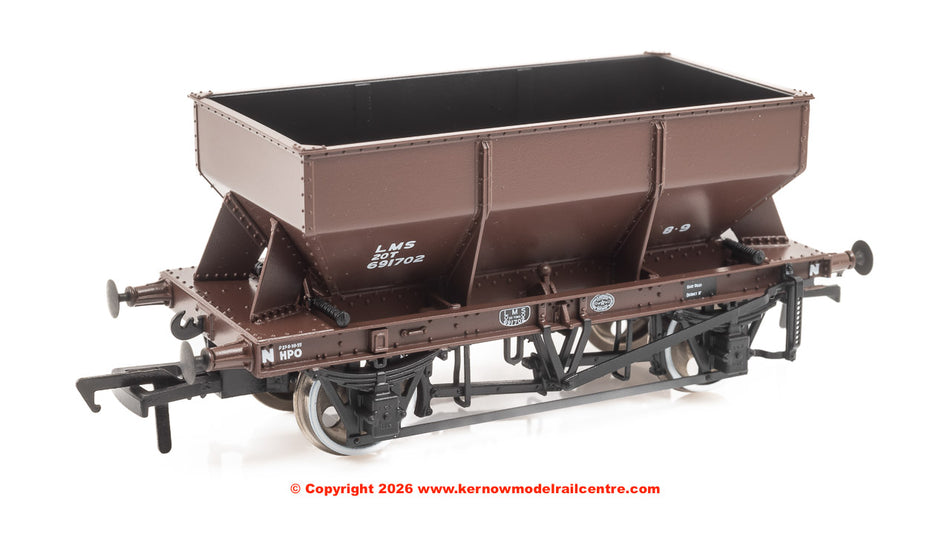 963005 Rapido LMS Iron Ore Hopper - LMS (post-36) No.691702