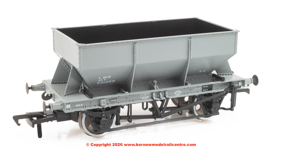 963006 Rapido LMS Iron Ore Hopper - LMS (post-36) No.691268