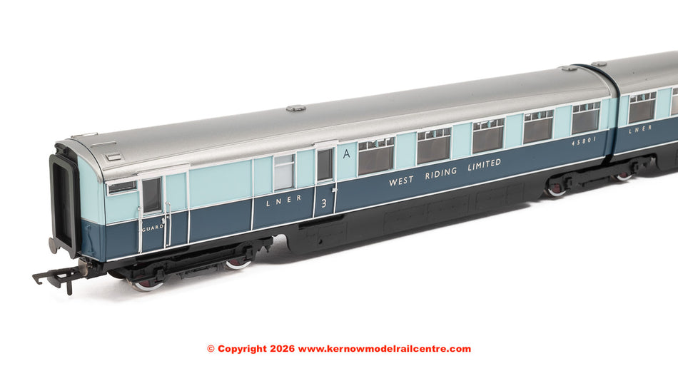 R40477 Hornby LNER West Riding Limited Brake Third & Kitchen Thi