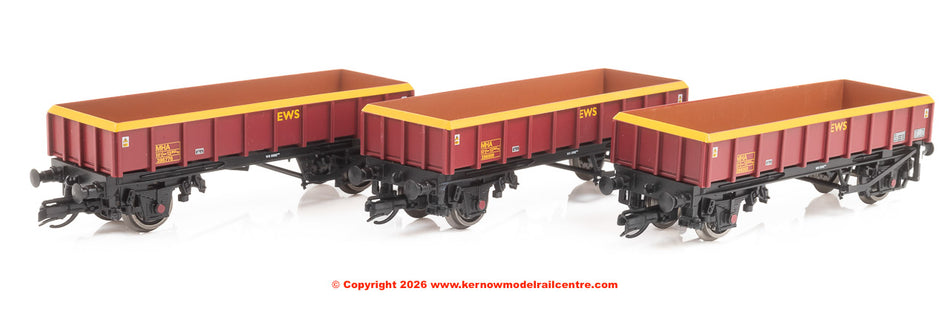 TT6051 Hornby MHA Coalfish ballast wagon EWS Triple Pack