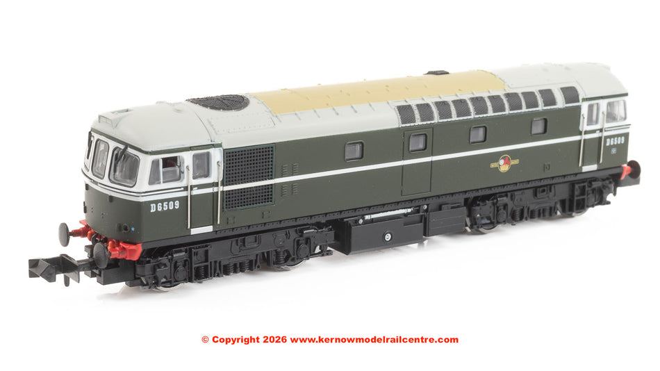 2D-001-009D Dapol Class 33/0 Diesel Loco - D6509 - BR Green