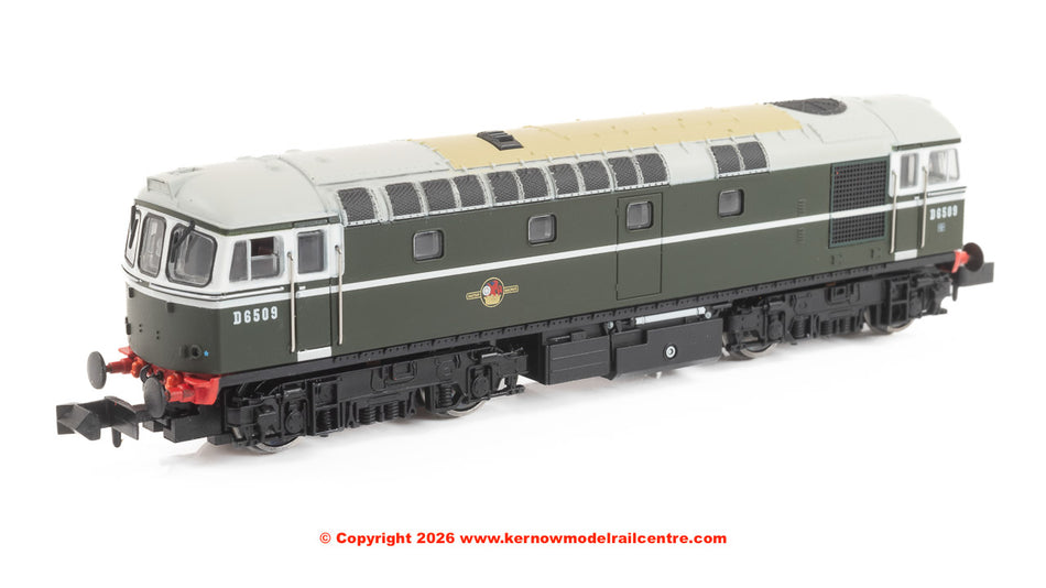 2D-001-009D Dapol Class 33/0 Diesel Loco - D6509 - BR Green